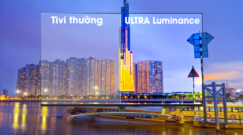 Smart Tivi LG 4K 65 inch 65SM8600PTA Mẫu 2019 có công nghệ ULTRA Luminance làm tăng cương độ sáng hơn